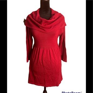 NWT Sophie Max Ruby Sweater Dress top. Perfect with leggings Size L